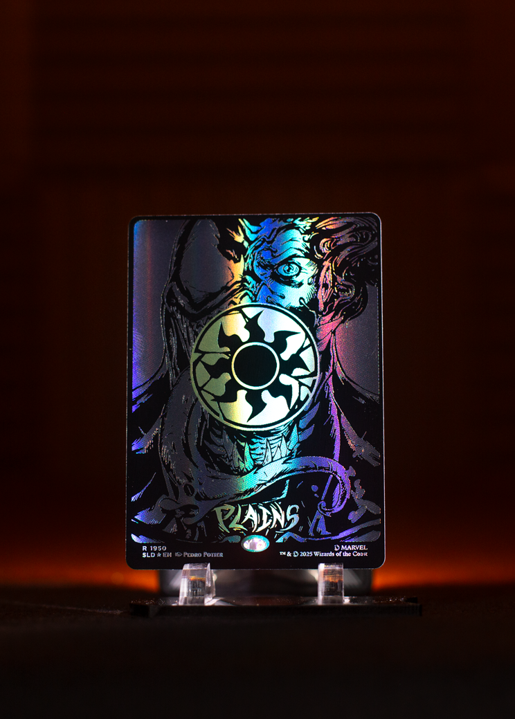 Magic The Gathering Secret Lair: Spider-Man Symbiote Raised Foil Edition
