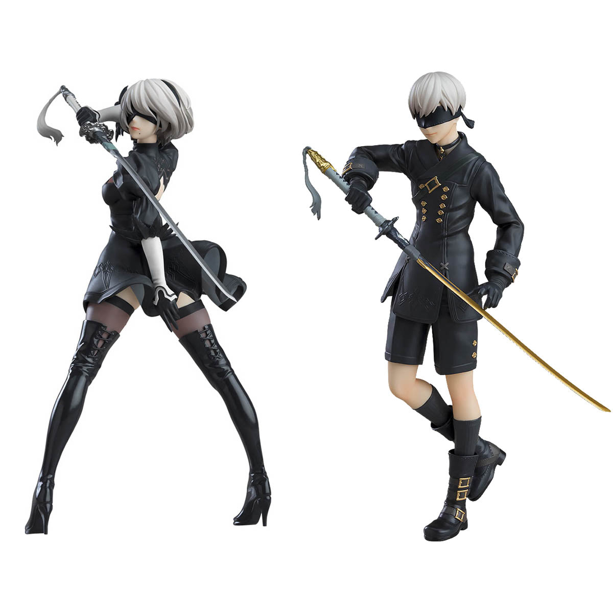 NieR Automata: 2B & 9S Pop Up Parade Statue Bundle