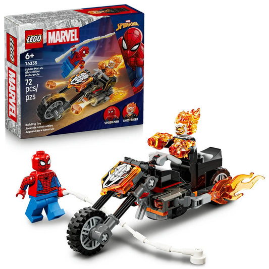 76335 LEGO® Marvel Spider-Man vs. Ghost Rider Motorcycle