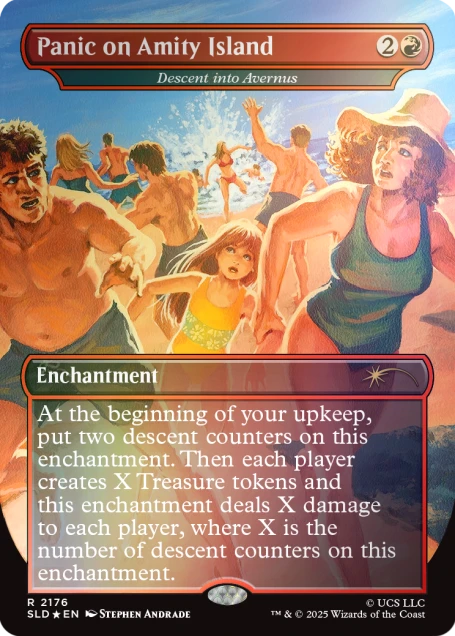 Magic The Gathering Secret Lair: Jaws - Terror of Amity Island FOIL Edition