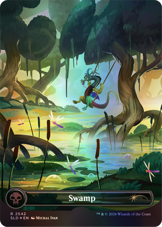 Magic The Gathering Secret Lair: My Little Pony The Lands of Equestria Foil Edition