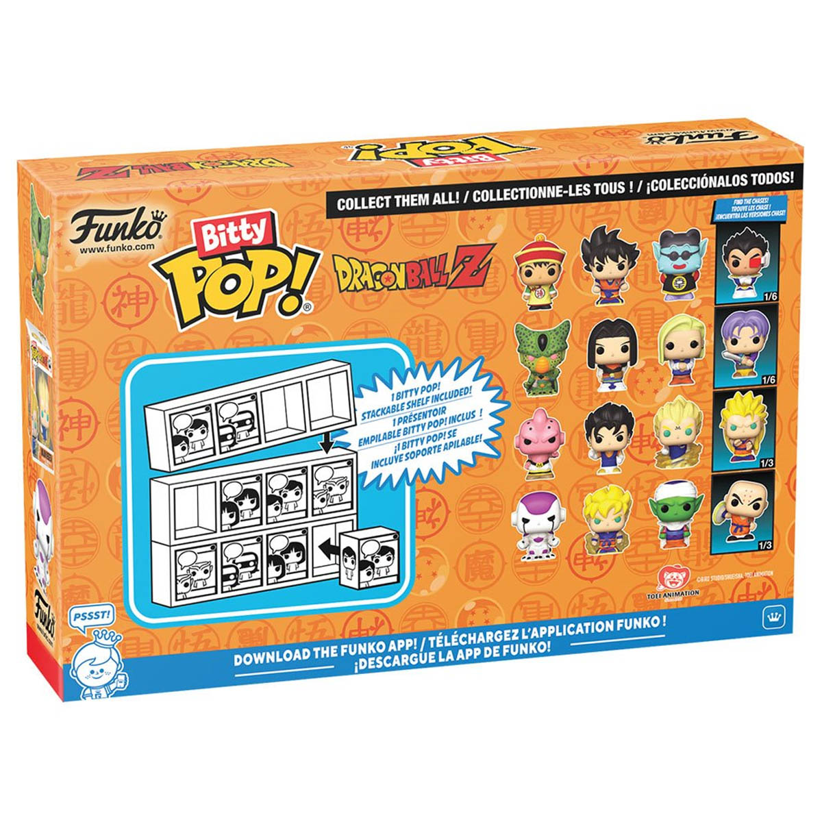 Dragon Ball Z Kid Buu Bitty Pop! Mini-Figure 4-Pack