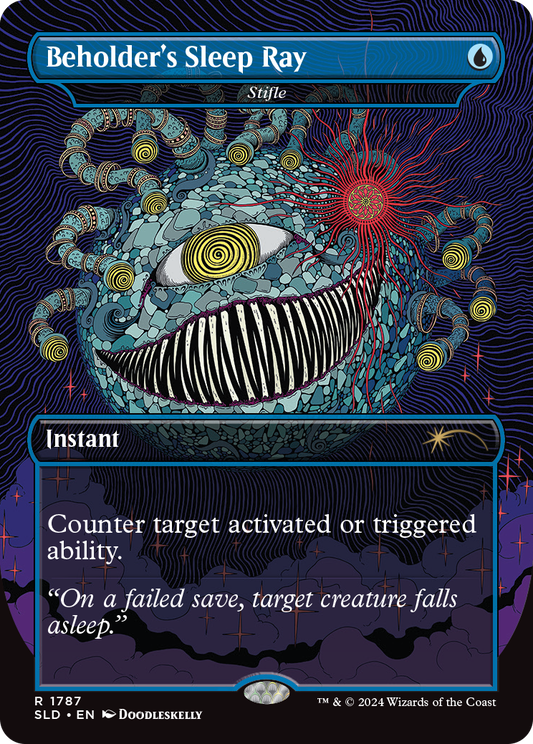 Magic The Gathering Secret Lair: Death Is in the Eyes of the Beholder I