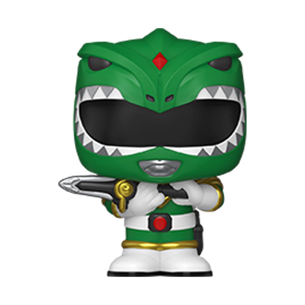 Mighty Morphin Power Rangers Dragonzord with Green Ranger Funko Bitty Pop!