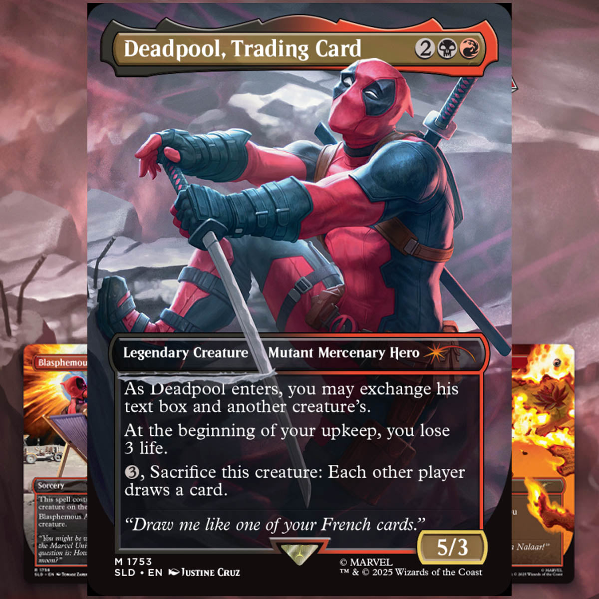 Magic The Gathering Secret Lair: Deadpool