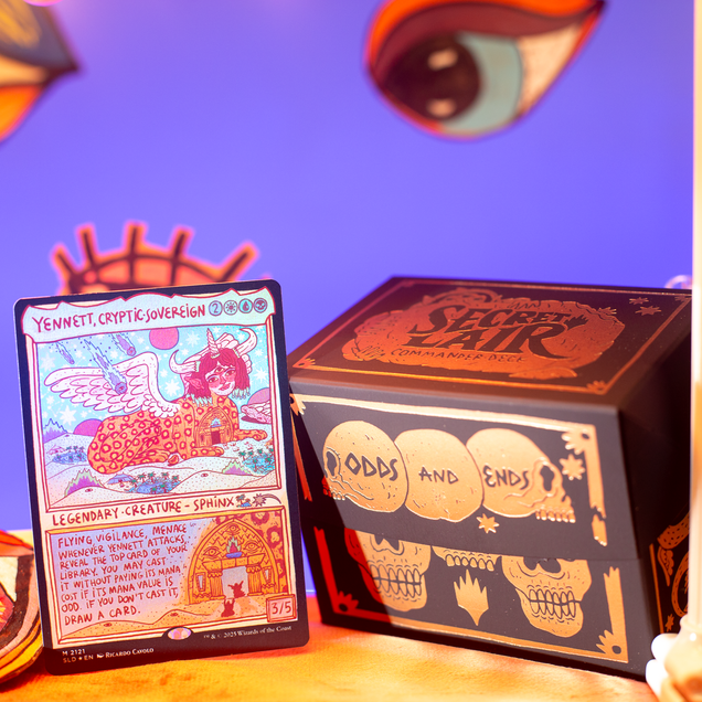 Magic The Gathering Secret Lair: Odds and Ends Commander Deck