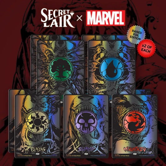 Magic The Gathering Secret Lair: Spider-Man Symbiote Raised Foil Edition
