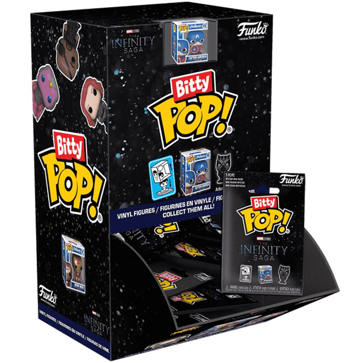 Marvel Funko Bitty Pop! Singles Display Case of 32