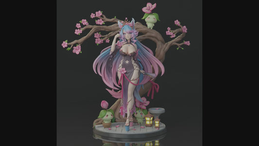 Project Silvervale 1/7 Statue