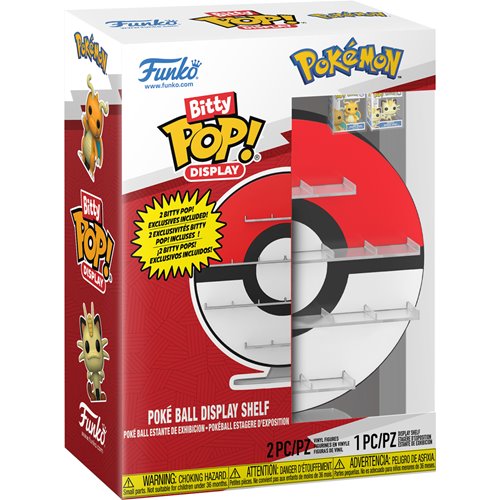 Pokémon Poke Ball Funko Bitty Pop! Display Shelf