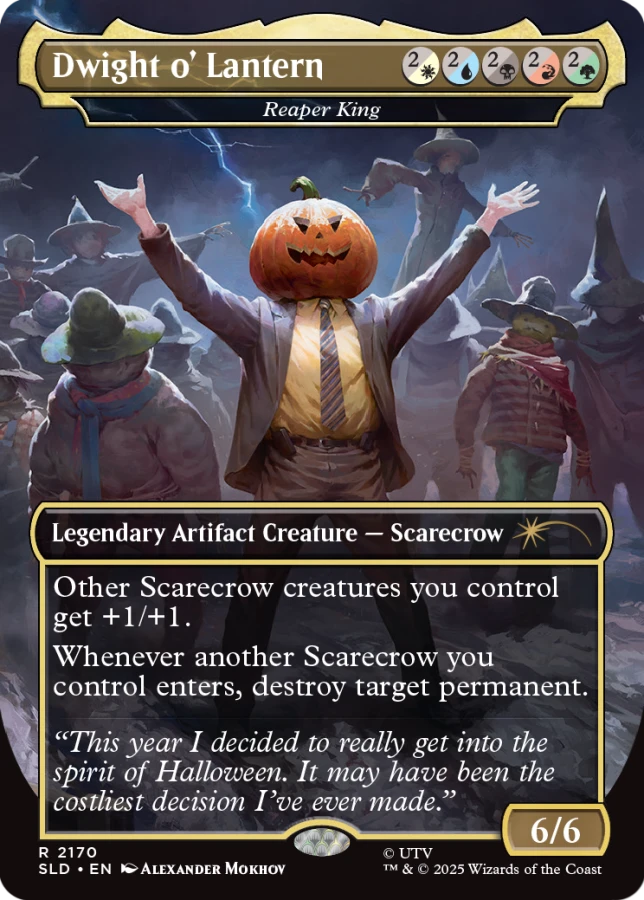 Magic The Gathering Secret Lair: The Office - Dwight's Destiny