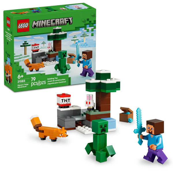 21583 LEGO® Minecraft Steve's Taiga Adventure