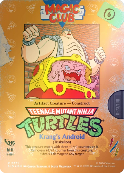 Magic The Gathering Secret Lair:  Turtle Power FOIL Bundle