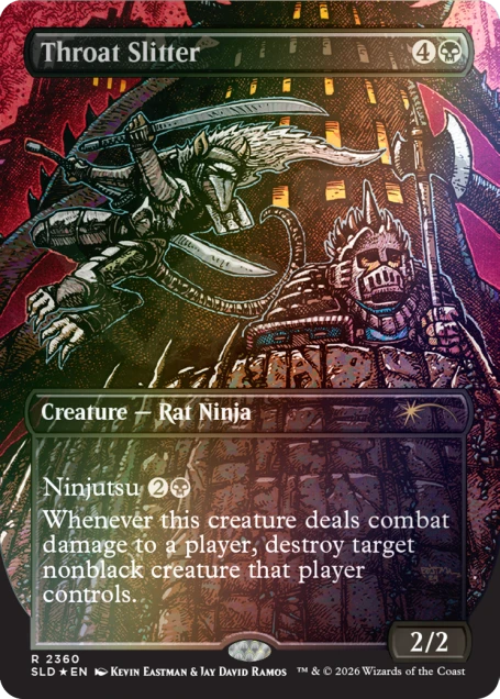 Magic The Gathering Secret Lair:  Turtle Power FOIL Bundle