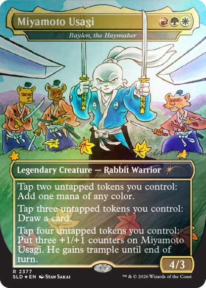 Magic The Gathering Secret Lair:  Turtle Power FOIL Bundle