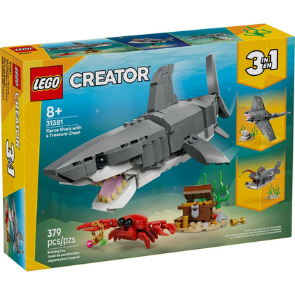 31381 LEGO® Fierce Shark with a Treasure Chest
