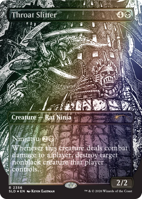 Magic The Gathering Secret Lair:  Turtle Power FOIL Bundle