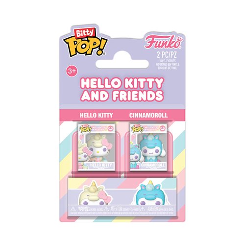 Sanrio Hello Kitty and Cinnamoroll Funko Bitty Pop! Mini-Figure 2-Pack