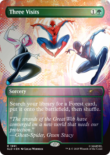Magic The Gathering Secret Lair: Spider-Man Foil Web-Slinger Bundle