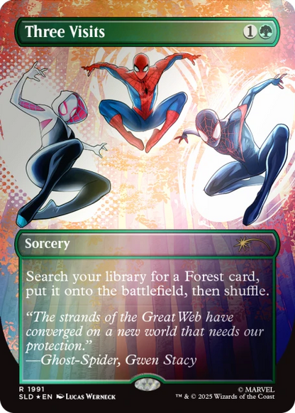 Magic The Gathering Secret Lair: Spider-Man Foil Web-Slinger Bundle