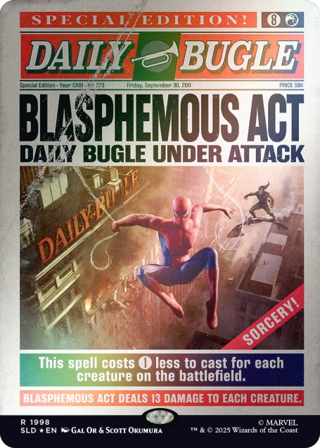 Magic The Gathering Secret Lair: Spider-Man Foil Web-Slinger Bundle
