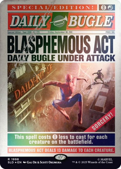 Magic The Gathering Secret Lair: Spider-Man Foil Web-Slinger Bundle