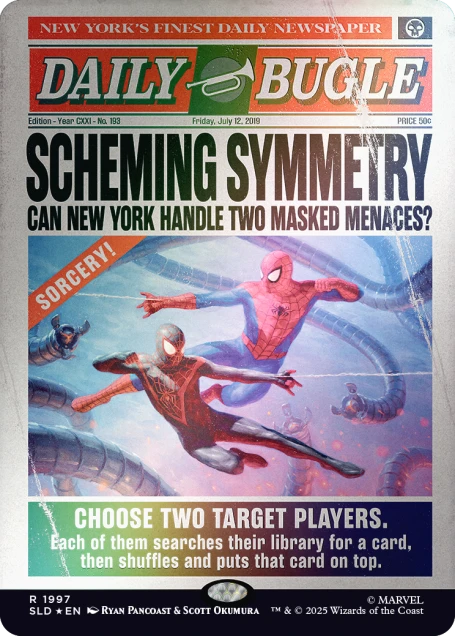Magic The Gathering Secret Lair: Spider-Man Foil Web-Slinger Bundle