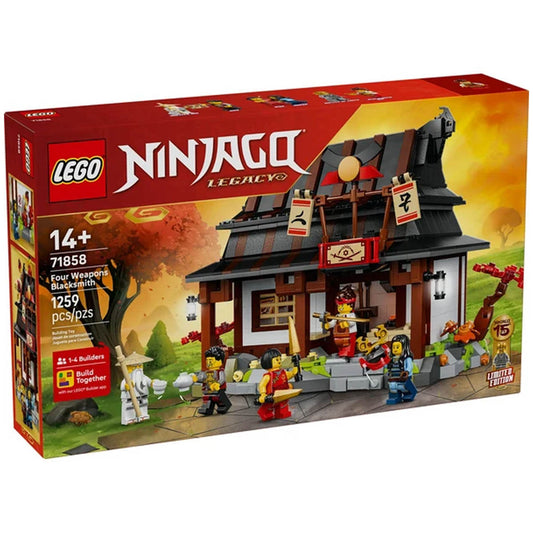 71858 LEGO® Ninjago: Four Weapons Blacksmith 15th Anniversary