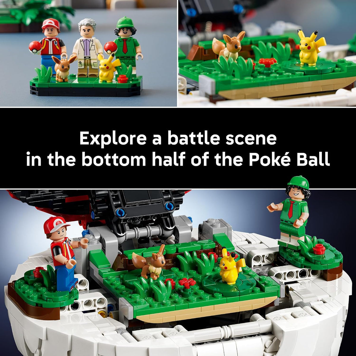 72154 LEGO® Pokémon: Iconic Trainer Moments Poké Ball