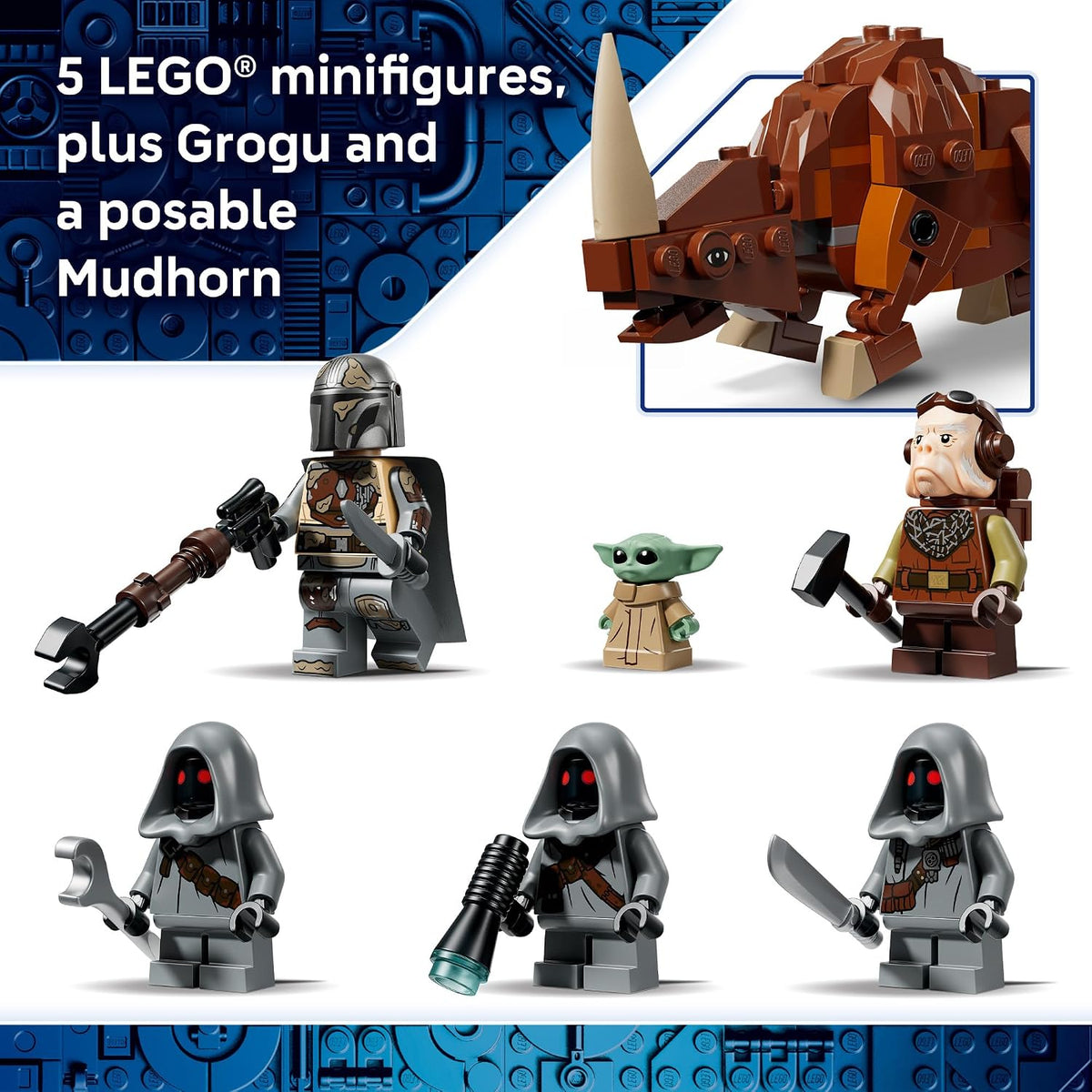 75453 LEGO® Star Wars: Offworld Sandcrawler and Mudhorn