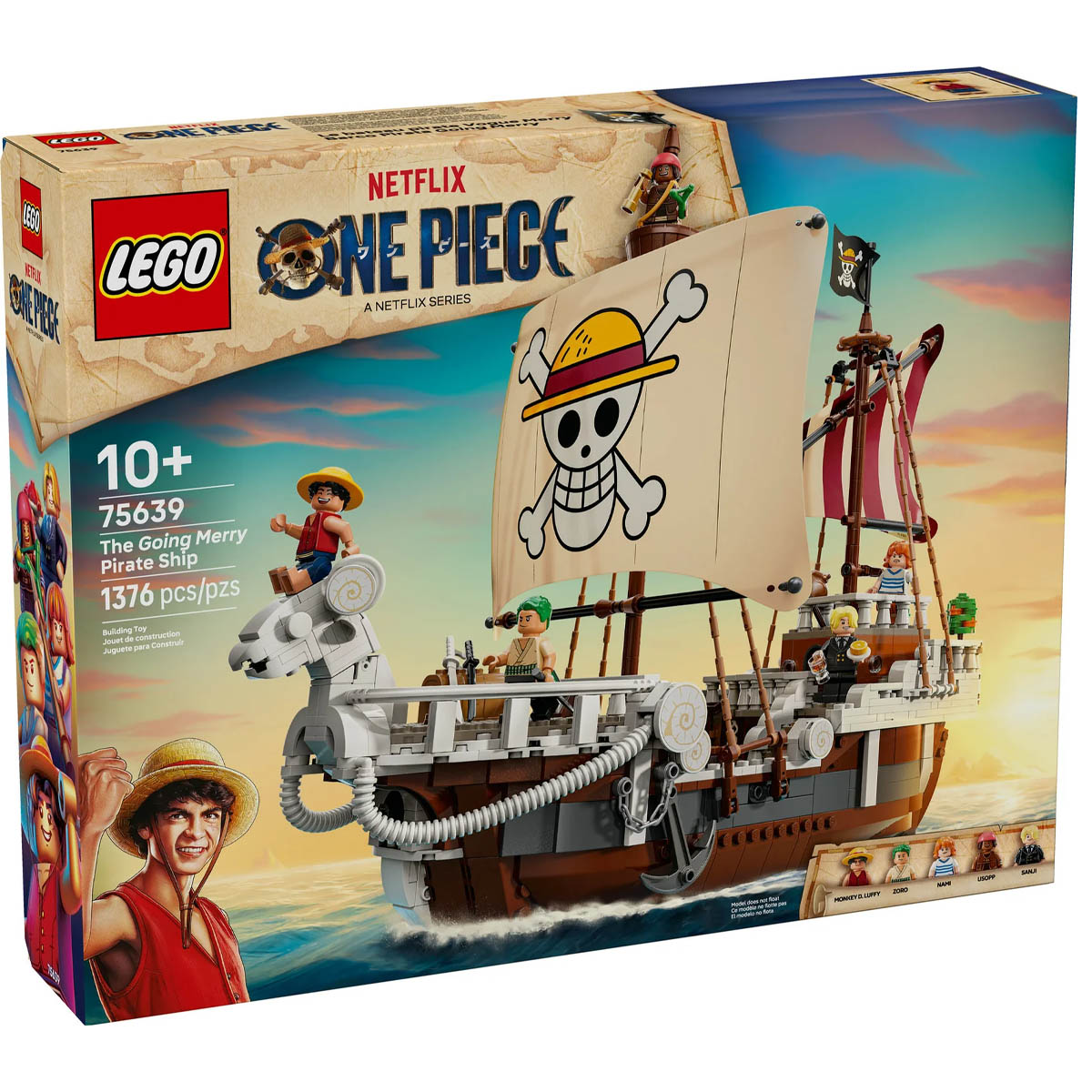 75639 LEGO® ONE Piece: The Going Merry Pirate Ship
