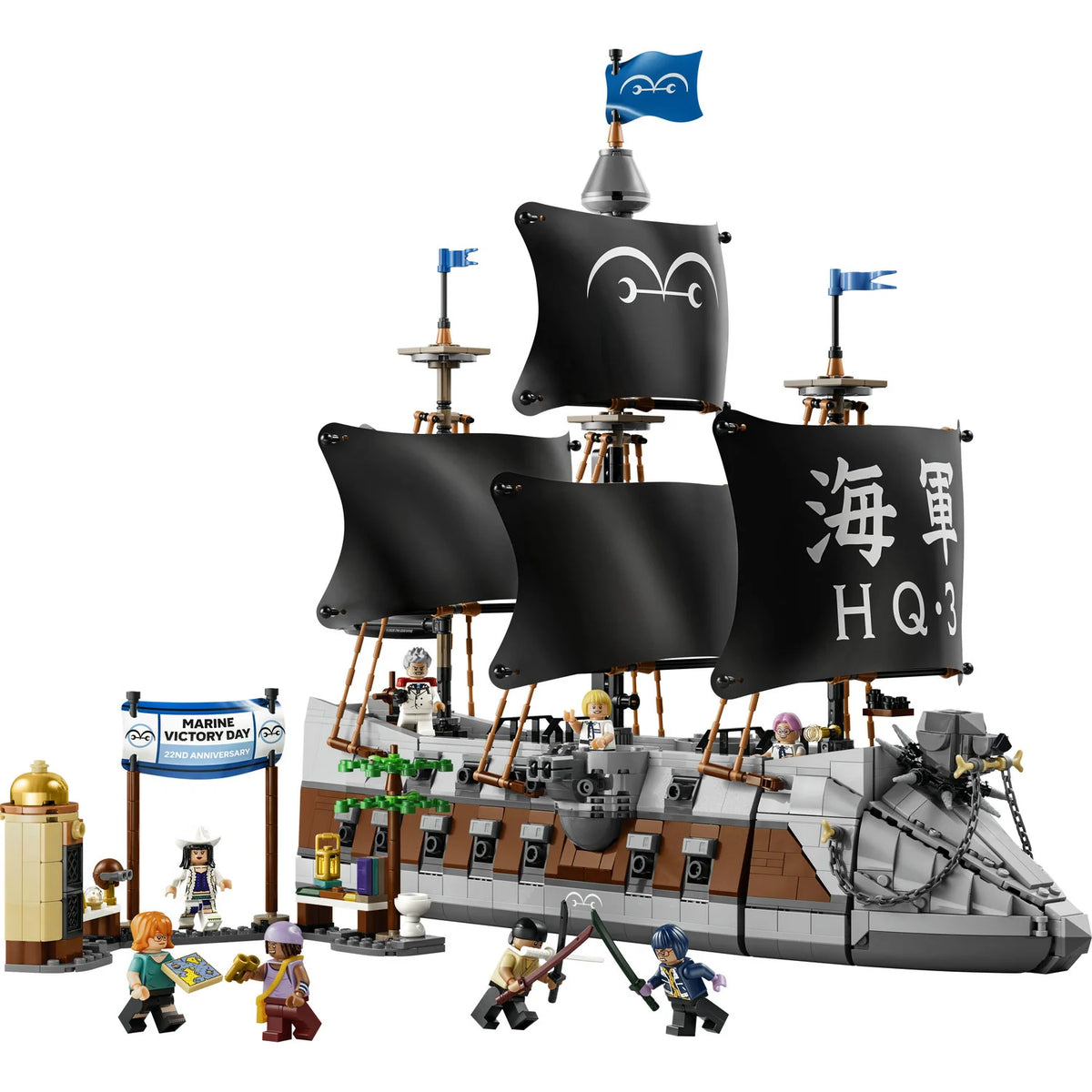 75646 LEGO® ONE Piece: Garp's Marine Battleship