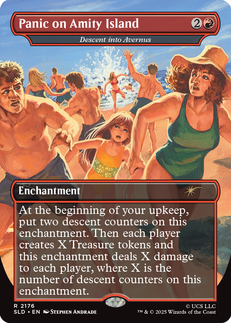 Magic The Gathering Secret Lair: Jaws - Terror of Amity Island