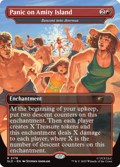 Magic The Gathering Secret Lair: Jaws - Terror of Amity Island