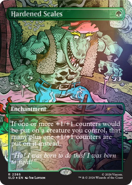 Magic The Gathering Secret Lair:  Turtle Power FOIL Bundle