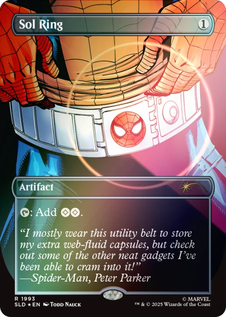 Magic The Gathering Secret Lair: Spider-Man Foil Web-Slinger Bundle