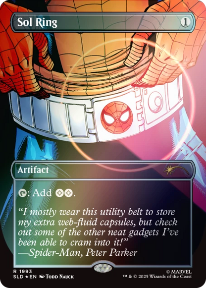 Magic The Gathering Secret Lair: Spider-Man Foil Web-Slinger Bundle