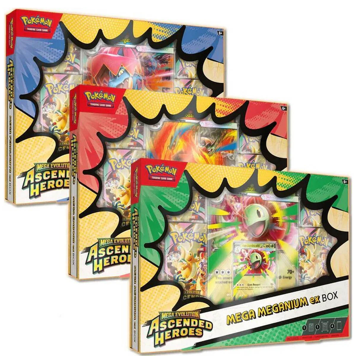Pokémon TCG: Ascended Heroes MEGA EX Box Set Bundle