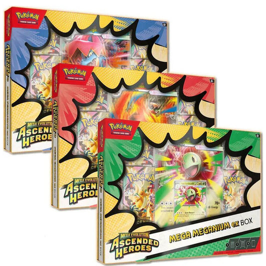 Pokémon TCG: Ascended Heroes MEGA EX Box Set Bundle