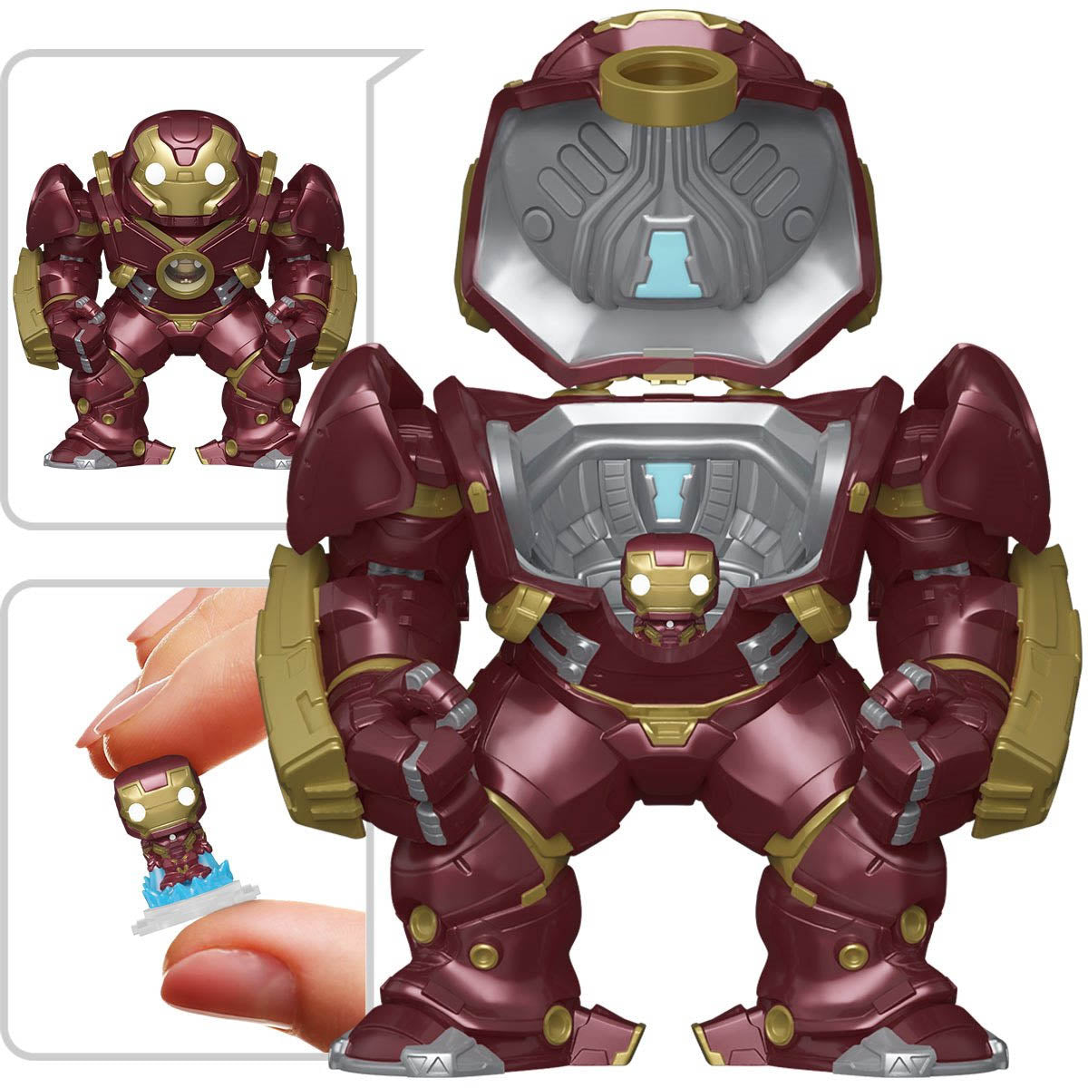 The Avengers The Infinity Saga Hulkbuster with Iron Man Funko Bitty Pop!