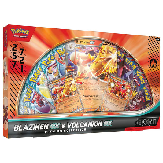 Pokémon TCG: Blaziken ex & Volcanion ex Premium Collection