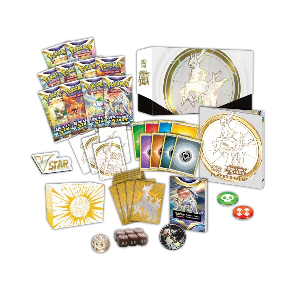 Pokémon TCG: Brilliant Stars Pokémon Center Edition Elite Trainer Box