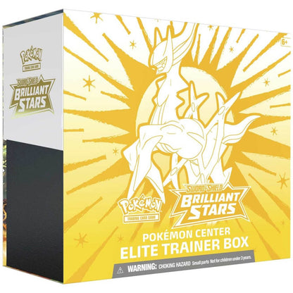 Pokémon TCG: Brilliant Stars Pokémon Center Edition Elite Trainer Box