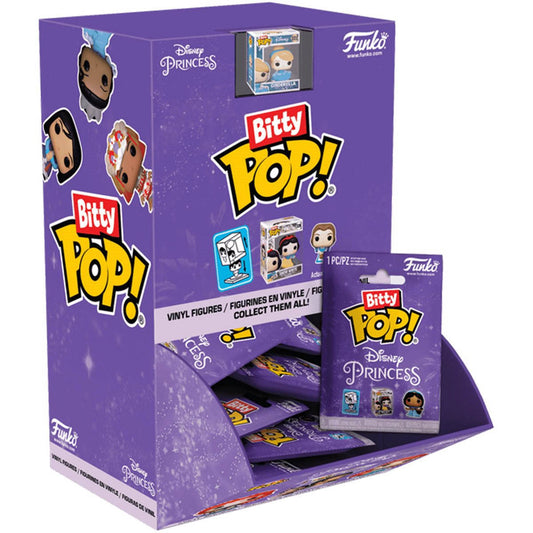 Disney Princesses Funko Bitty Pop! Singles Display Case of 32