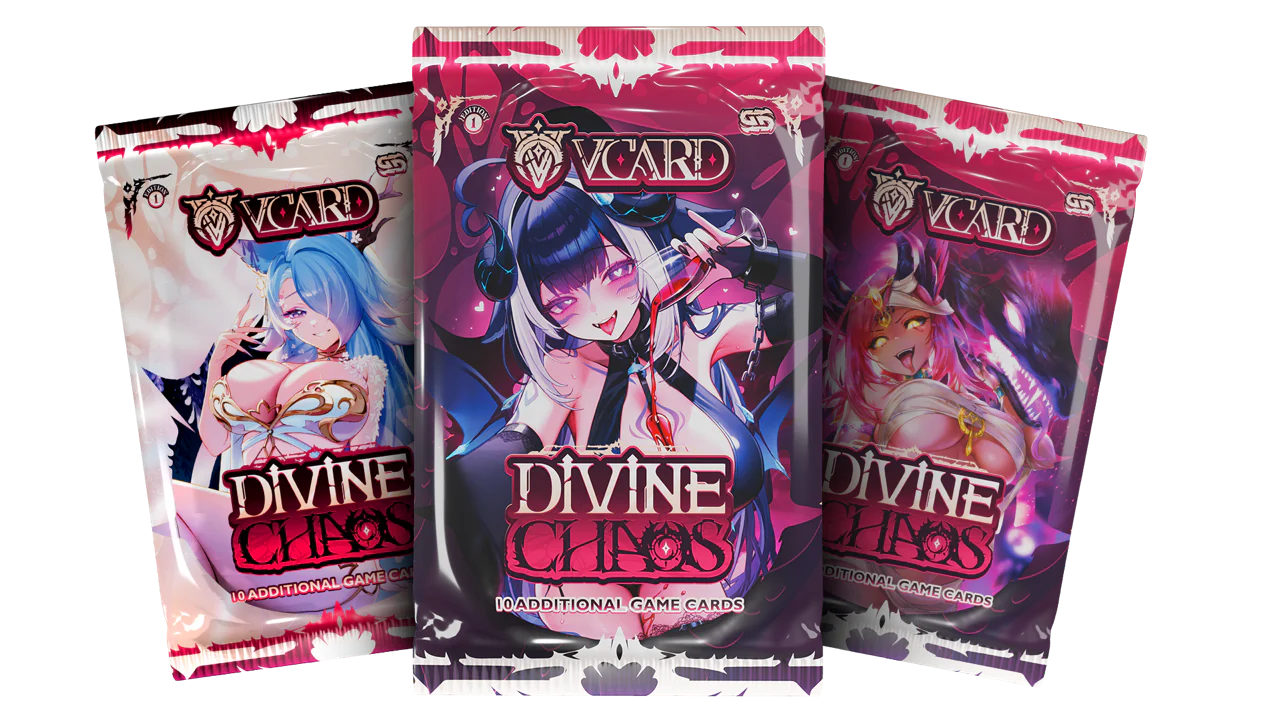 VCard: Divine Chaos First Edition Booster Box
