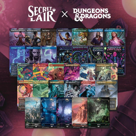 Magic The Gathering Secret Lair: Dungeons & Dragons The Bag of Holding Bundle