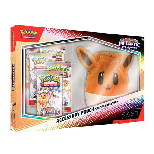 Pokémon TCG: Scarlet & Violet Prismatic Evolutions Eevee Accessory Pouch Special Collection