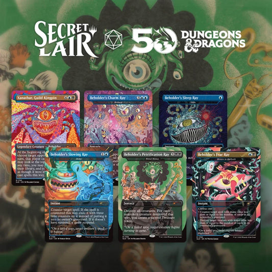 Magic The Gathering Secret Lair: Death Is in the Eyes of the Beholder I