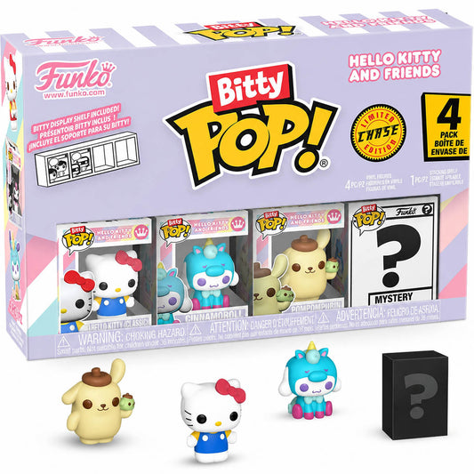 Sanrio Hello Kitty and Friends Hello Kitty Funko Bitty Pop! Mini-Figure 4-Pack