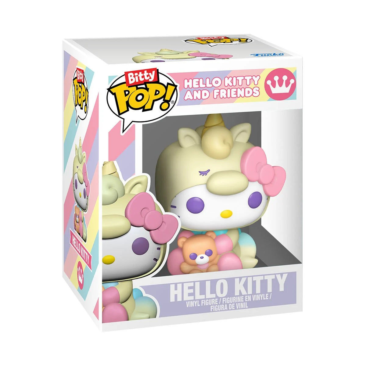 Hello Kitty Hearts Bitty Pop! Mini-Figure Singles Display Case of 24